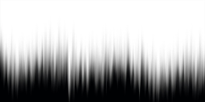 Dotted halftone texture background. Vanishing grunge gritty noise wallpaper. Monochrome pop art gradient overlay. Weathered pixelated raster comic backdrop. Vector bitmap fading subtle surface