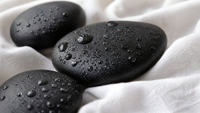 Smooth Volcanic Basalt Massage Stones