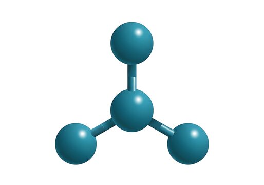 Molecular structure of water a 3d representation
