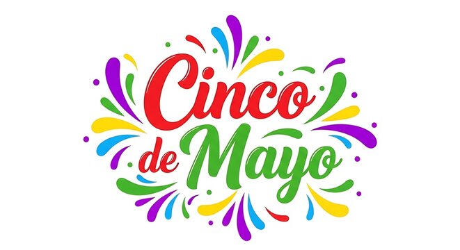 Cinco de mayo celebration a vibrant and festive watercolor illustration