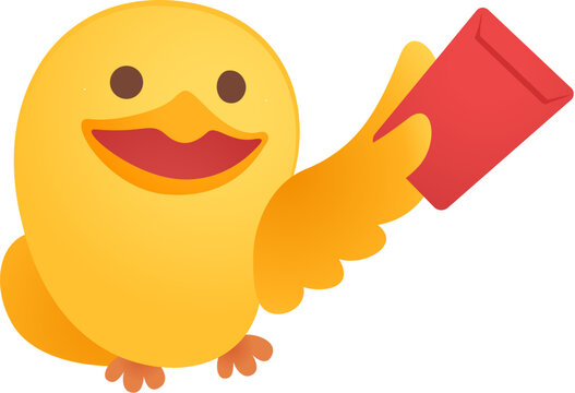 Bird Holding Red Envelope