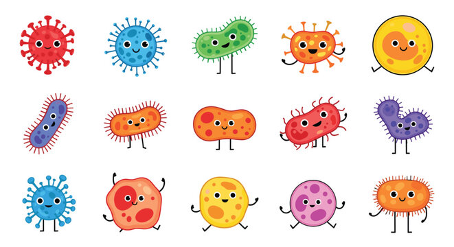 Friendly Bacteria Cartoon Images – Browse 5,819 Stock Photos, Vectors ...