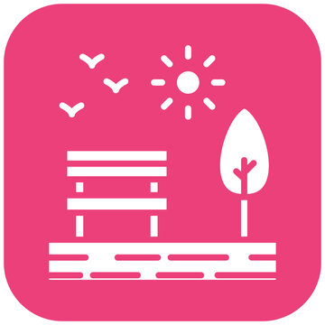 Park Landscape Icon
