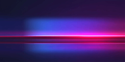 An abstract neon light backdrop with dynamic, vibrant lines. A burst of brilliant pink, merging with energetic blue hues, which creates an artistic, modern and visually stunning. © Ashraful