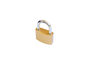 Fototapeta premium Padlock standing upright 