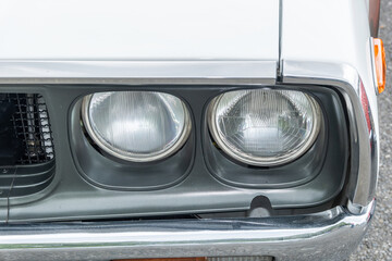 古い自動車のヘッドライト　Headlight of the old car © norikko