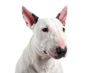 Obraz premium Bull Terrier Portrait. (1)