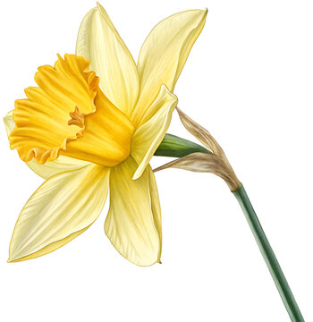  jonquil flower, yellow petals