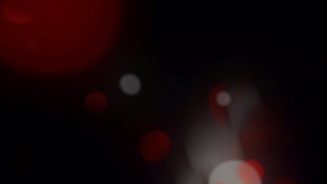 Vintage super 8mm bokeh with warm bokeh light leaks red and white on transparent background