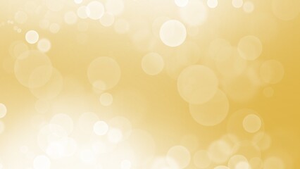 Abstract Golden Bokeh Lights Background with Soft Glow © NARANAT STUDIO