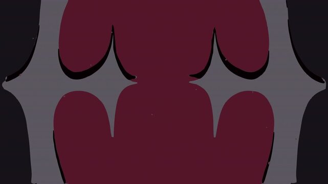 Kaleidoscope Dark Ruby Diamond Transition