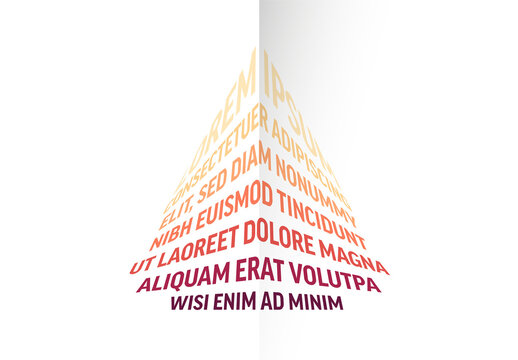 Abstract Text on the Edge Editable Text Effect
