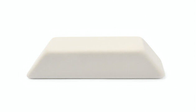 rectangular eraser isolated