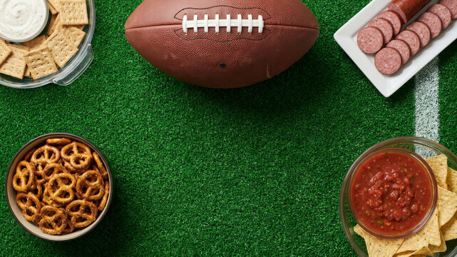 Football watch party snack field turf dip pretzel game day football watch party. Football watch party television friends soccer group fan game fun sport home