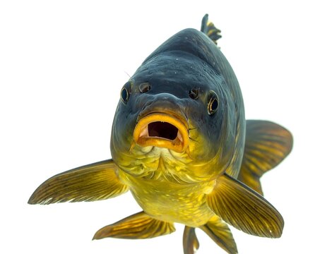 Carp Facing Forward.