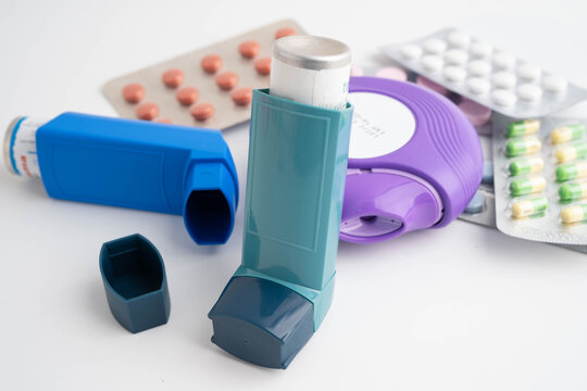 Asthma and chronic obstructive pulmonary disease COPD, metered dose inhaler MDI.
