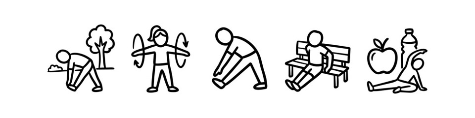 Set of hand-drawn compass icons in doodle style, featuring concepts like love, justice, guidance, and life journey. Black and white vector sketches for navigation and choice themes. © Trends