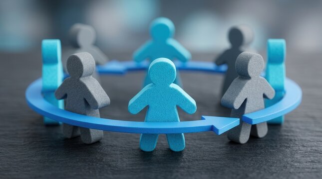 A feedback cycle of ongoing exchanges involving input and action to help teams refine performance.