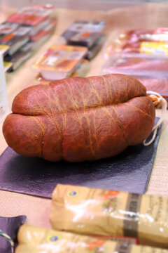 Sobrasada artesanal en longaniza de tripas natural de cerdo