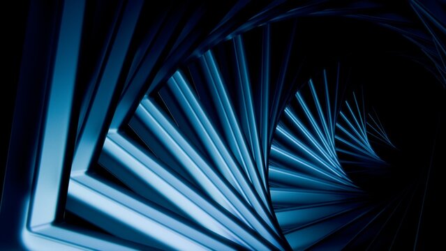 abstract neon gradient wave background with soft blue flowing lines, soft ripple distortion and glowing light transitions creating smooth dynamic motion for futuristic backdrop wallpaper