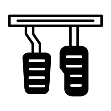 Brake Pedal Icon