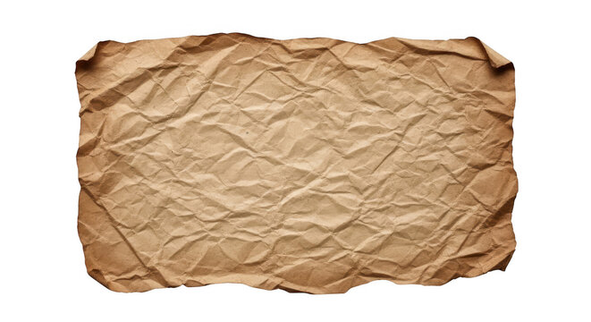 Old parchment paper with aged texture and creases