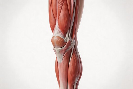 Human leg muscle anatomy