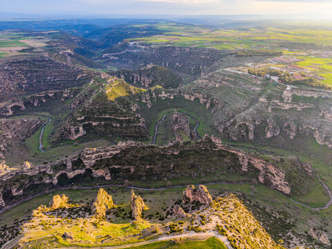 Scenic View of Ulubey Canyon in Uşak, Turkey
