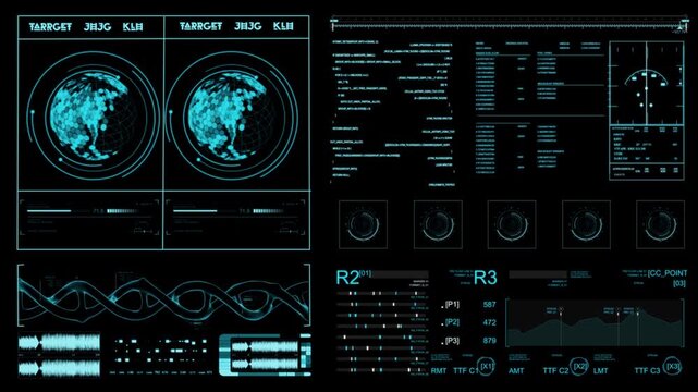 DNA medical screen hologram science hud data analysis body research background futuristic. Screen DNA infographic medical scan health digital 3d technology medicine human tech ui graph interface lab
