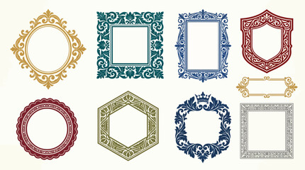 Collection of ornate picture frames. © Abhinaya Project