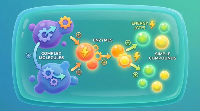 Cellular Respiration The Process of Breaking Down Molecules for Energy Production in a Cell