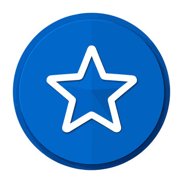 Sheriff badge star icon flat design vector for law enforcement and western theme