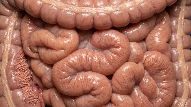 Anatomy of the human intestine