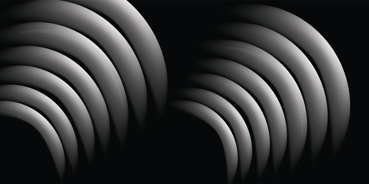 sensor waves set icon on grid transparent, ripple white color, sound wave light effect, radar and sonar digital technology, vector illustration