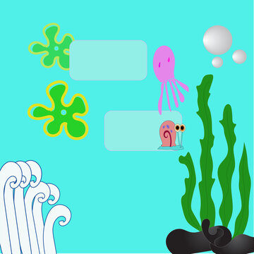 bikini bottom  flowers vector  birthday decoration  spongebob cricut  cricut files  bikini botton sky