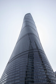 Shanghai, China - April 16, 2017 - Shanghai Tower, the tallest tower in China