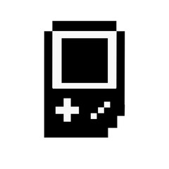 retro video game pixel art icon, game controller, nostalgic 8-bit digital vector graphic design  © Animaflora PicsStock