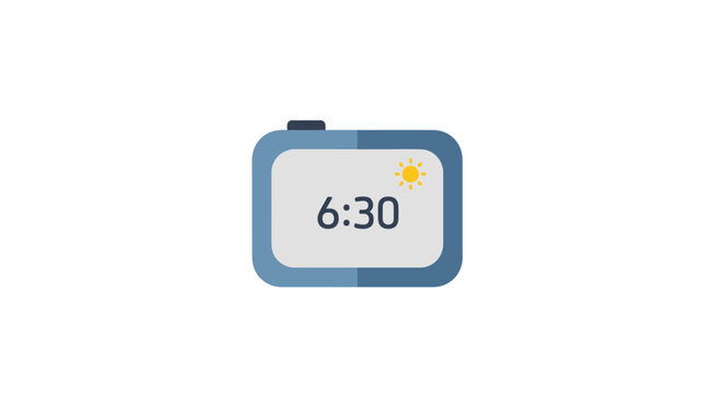Digital watch face with time.