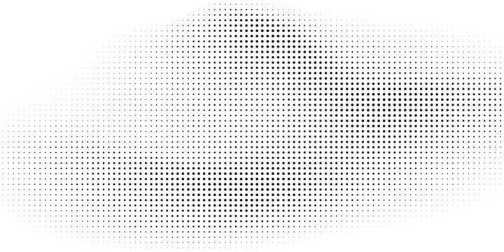 Dot pattern texture, circle halftone dot background black abstract