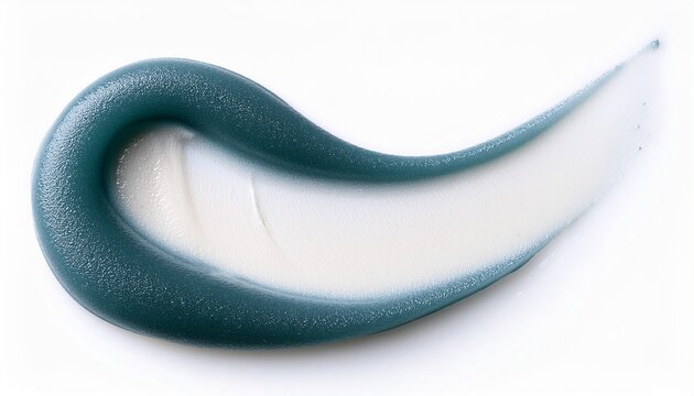 foam texture mousse cosmetic foam smear sample on white background