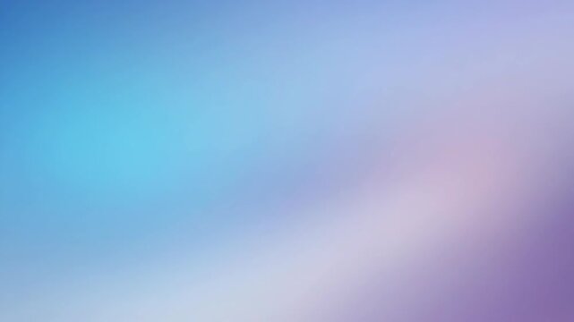 Abstract soft gradient in blue and purple tones in smooth blurred style on light background, concept of calm minimal aesthetic