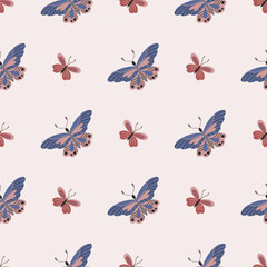 Obraz premium Seamless pattern. Spring print perfect for children's textile design, decor