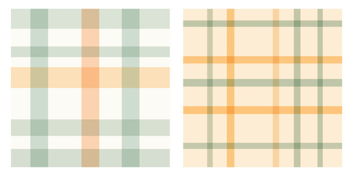 Square grid seamless pattern for fabric and walls with pastel checks. Square grid seamless pattern for textile and wraps or web use. Muted plaid tiles for modern design.