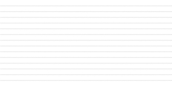 Lined paper texture background. Linear pattern. School notebook sheet with dotted lines. Lined paper vector illustration