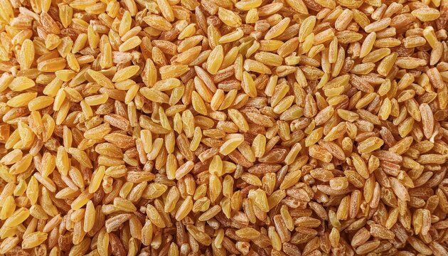 raw bulgur wheat groats texture background top view