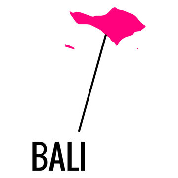 Bali province map