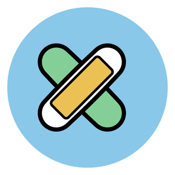 Adhesive bandage icon