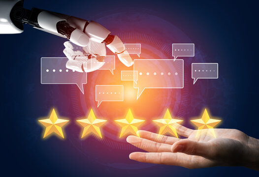 AI analyzes customer reviews with sentiment tools and virtual assistants to improve satisfaction, refine services, and enhance brand reputation. Vouch