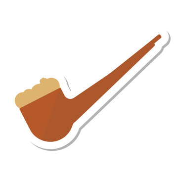 Pipe tabacco sticker