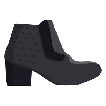 Ankle boot bootee flat